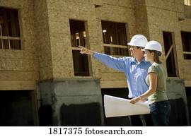 Looking at a new project being constructed