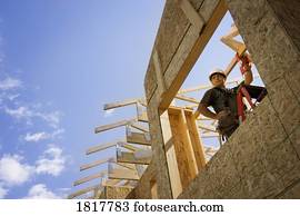 trabalhador construção