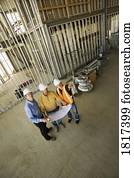 trabalhadores construção, e, arquitetos