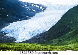 Svartisen, geleira, noruega