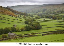 Farmland in the valley