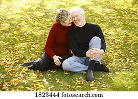 Portrait of a senior couple Portrait of a senior couple