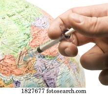 dar, injeções, para, mundo