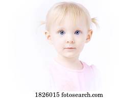 Portrait of a little girl