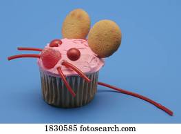 rato, cupcake