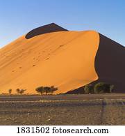 Sand dune, Namibia, Africa