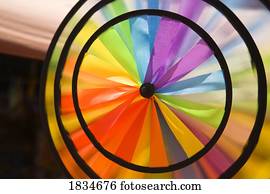 arco íris, círculos