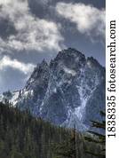 Mountain Peak, Mount Rainier National Park, Tatoosh Range, Washington, USA  