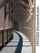 Arched walkway