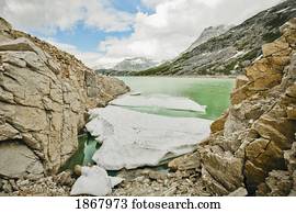 goat lake, coast mountains, alaska, usa