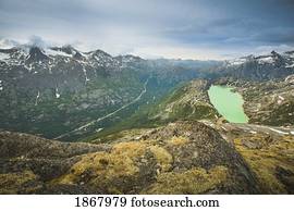 goat lake, coast mountains, alaska, usa