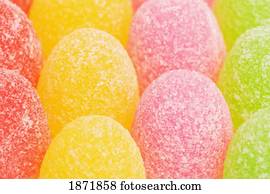 variety of colors of gumdrops