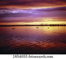 Sunset Over Sea, Ireland