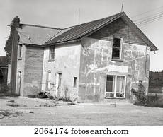 Abandoned House, Pickering, Ontario.