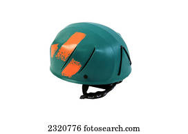 Helmet On A White Background