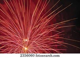 Fireworks Display; London, England