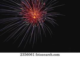 Fireworks Display; London, England