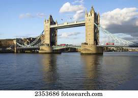 Tower Bridge; London, England