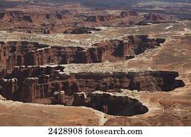Grand View Point Overlook, Canyonlands National Park; Utah, United States of America