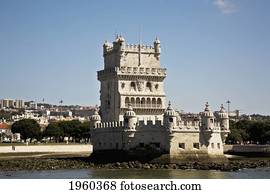 belem, tower;, lisboa, portugal