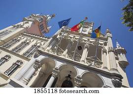 cidade, hall;, sintra, portugal cidade, hall;, sintra, portugal