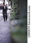 homem, ligado, rua, funchal homem, ligado, rua, funchal