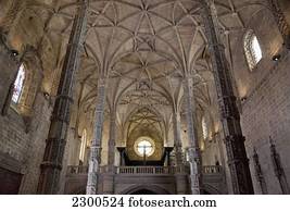 portugal, belem;, lisboa, interior, de, mosteiro jeronimos portugal, belem;, lisboa, interior, de, mosteiro jeronimos