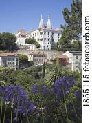 sintra, palácio nacional, sintra, portugal sintra, palácio nacional, sintra, portugal
