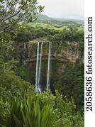 Chamarel, cachoeiras, mauritius