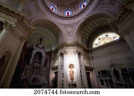 interior, de, a, Pante