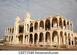 Ruined Banco d'Italia; Batsi Island, Massawa, Eritrea