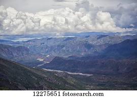 The colourful mountainous landscape of Toro Toro National Park; Bolivia
