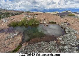 The mountainous landscape of Toro Toro National Park; Bolivia