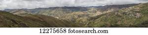 The mountainous landscape of Toro Toro National Park; Bolivia
