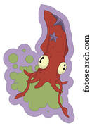 Artwork of a marine animal