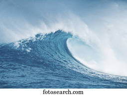 Blue Ocean Wave