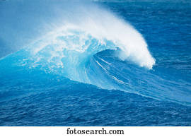 Blue Ocean Wave