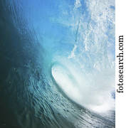 Blue Ocean Wave