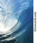 Blue Ocean Wave
