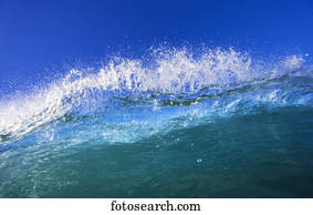 Blue Ocean Wave