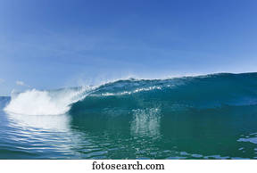 Blue Ocean Wave