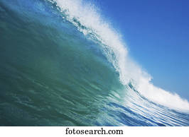 Blue Ocean Wave
