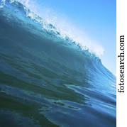 Blue Ocean Wave