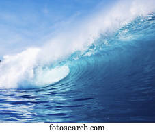Blue Ocean Wave