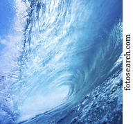 Blue Ocean Wave