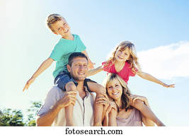 Portrait of Happy Family