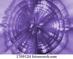 A purple circle