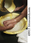Foot washing