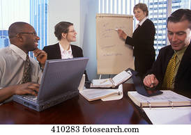 reunião negócio, sucesso