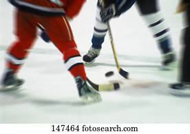 Hockey face-off Hockey face-off